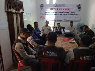 Panwascam Marga Sekampung rampung membuka pendaftaran Pengawas TPS Pilkada 2024