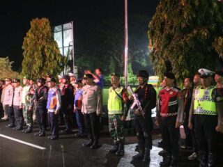Malam Pergantian Tahun Berjalan Aman Dan Tetib, Dandim : Terima Kasih Masyarakat Lampung Timur