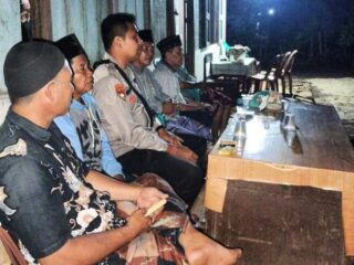 Jaga Situasi Tetap Kondusif, Polsek Marga Sekampung Rutin Sambangi Warga