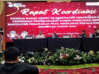 KPU Pesawaran Sebut Partisipasi Pemilih di Pilkada 2024 Sentuh Angka 250.145