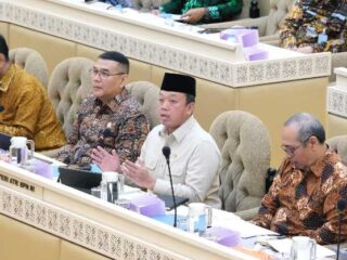 Rapat Kerja Bersama Komisi II DPR RI, Kementrian ATR/BPN Tuai Berbagai Prestasi