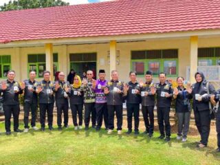 GRANAT dan BNNK Lamtim Sosialisasi Bahanya Narkotika di SMKN 1 Gunung Pelindung