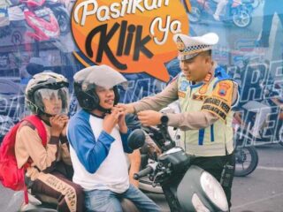 Operasi Keselamatan 2025, Satlantas Polres Kebumen Sosialisasi Tertib Berlalu Lintas