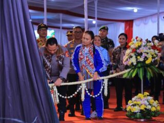 Dorong Pertumbuhan Ekonomi, Kapolri Resmikan Irigasi di Kulon Progo