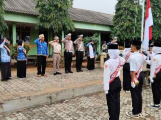 Sat Lantas Polres Lampung Timur Gelar Police Goes to School di SMPN 1 Sekampung