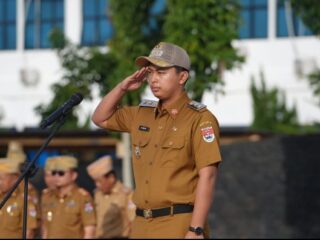 Usai Dilantik, Wakil Bupati Mesuji M Yugi Wicaksono Ambil Apel Mingguan