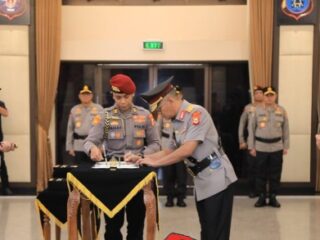 Rotasi Rutin, Kapolri Pimpin Sertijab Sejumlah Pejabat Polri