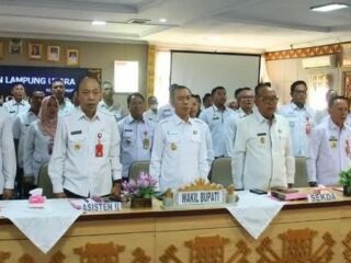 Wakil Bupati Lampura Hadiri Peluncuran Indikator Indeks Pencegahan Korupsi Daerah MCP Tahun 2025