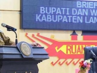 Bupati dan Wakil Bupati Pimpin Briefing Jajaran Pemerintah Lampung Utara