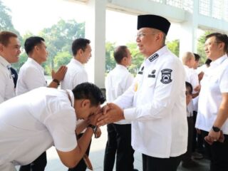 Pasca Libur Idul Fitri, Pemkot Tangsel Gelar Apel dan Halalbihalal
