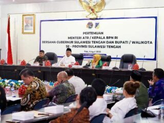 Menteri Nusron Ungkap Ada 1,1 Juta Hektar Tanah di Sulteng Bisa di Berdayakan