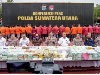 Ungkap 517 Kasus Narkoba, Polda Sumut Selamatkan 1 Juta Jiwa Lebih