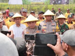 Produksi Jagung Melonjak, Polda Jatim Dukung  Penuh Swasembada Pangan