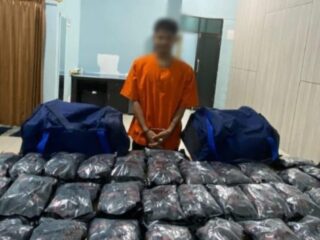 Ungkap Kasus Sediaan Farmasi, Polres Batu Bara Sita  35 Bungkus Cairan Liquid
