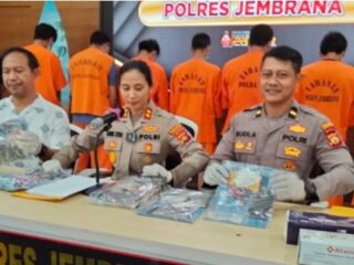 Selama April Hingga Mei, Polisi Sukses Bekuk 7 Pengedar Narkoba di Bali
