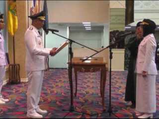 Gubernur Lampung Resmi Lantik Ayu Asalasiyah Sebagai Bupati Way Kanan  