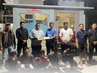 Gerebek Narkoba di Lapas, Polres Aceh Jaya Amankan 5 Tersangka