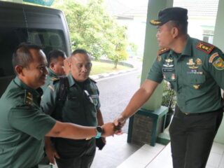 Jelang Sertijab Dandim, Tim Verifikasi Korem 043/Gatam Kunjungi Kodim 0429/Lamtim