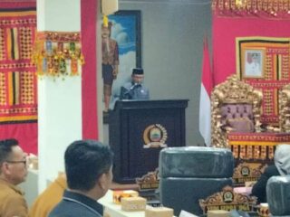 Banggar DPRD Lampung Selatan Sampaikan Hasil Pembahasan Ranperda Pertanggung Jawaban APBD 2024