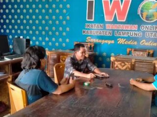 Humas PT Bijasa Manunggal Sejati Gelar Jumpa Pers Terkait Rehabilitasi Jaringan Irigasi Way Bumi Agung