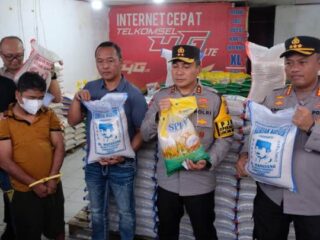 Oplos 9 Ton Beras, Seorang Distributor di Riau Ditetapkan Sebagai Tersangka