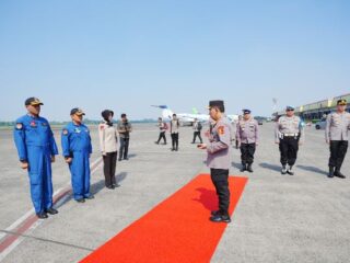 Kapolri Bertolak ke Lampung Groundbreaking SPPG Polri