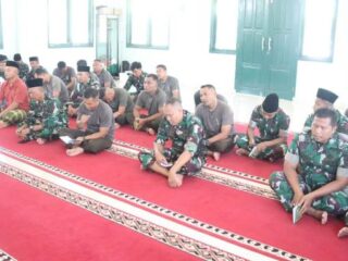 Sambut HUT ke-80 Kemerdekaan RI, Kodim 0429/Lamtim Gelar Doa Bersama