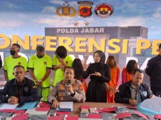 Ungkap Kasus Jasa Website Judi Online, Polda Jabar Bekuk 6 Tersangka