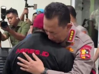 Kapolri Temui dan Minta Maaf Kepada Keluarga Korban Tertabrak Kendaraan Rantis Brimob