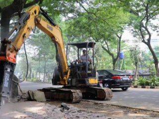 Lanjutan Revitalisasi Pedestrian Ciater Tangsel: Bakal Lebih Luas, Nyaman, Ramah Difabel dan Estetis