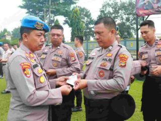 Usai Apel Pagi, Si Propam Polres Lampung Timur Gelar Gaktiplin