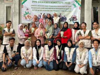 Mahasiswa Itera Ubah Nilai Tambah Singkong Jadi Mie Mocaf Lewat Sekolah KWT Desa Sriwedari