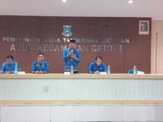 Disnaker Tangsel Sosialisasi Aplikasi Anggur di Kecamatan Ciputat