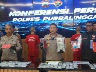 Ringkus 2 Pengedar, Polres Purbalingga Amankan 11.036 Butir Obat Terlarang