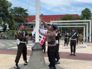 Bendera AMPB Berkibar di Tiang Alun-Alun Pati, TNI-Polri Tegas Bertindak