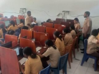 340 Siswa SMAS St. Gregorius Reo Ikuti Simulasi Persiapan Test Kemampuan Akademik 2025