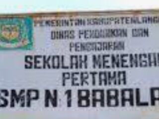 SMPN l Babalan Berbenah Menuju Sekolah Sehat Berdasar Iman dan Taqwa