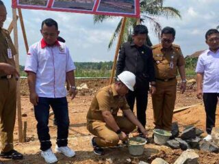 Jadi yang Pertama di Pesawaran, Wabup Antonius Resmikan Kopdes Merah Putih Trimulyo