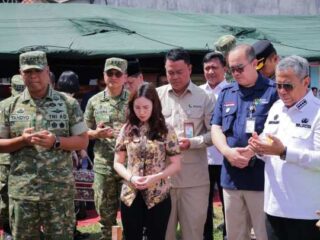 Benyamin Dampingi Wakil Panglima TNI Tinjau Pembangunan Gerai Koperasi Merah Putih di Tangsel