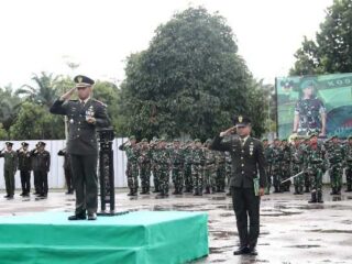 Bacakan Amanat Mensos, Dandim Ajak Teladani Nilai Kepahlawanan Dalam Tugas Sehari-hari