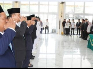 Lantik 86 Pejabat Struktural dan Fungsional, Syah Afandin Tegaskan Rotasi Sebagai Penguatan Kinerja Pemerintahan