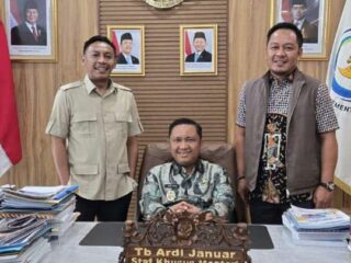 Pemkab Pesawaran Dorong Pembangunan Kampung Nelayan, Wabup Antonius Lakukan Koordinasi ke Kementerian KKP