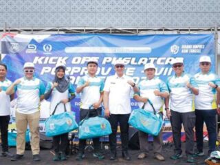 Buka Kick Off Puslatcab Porprov ke-VII Banten 2026, Sekda Berharap Tangsel Juara Umum