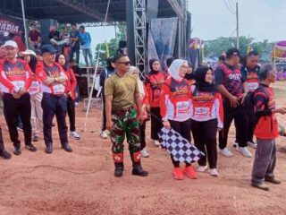 Bupati Ayu Asalasiyah Buka Event Trail Adventure RADJA -5 di Tebing Slumbu Way Kanan