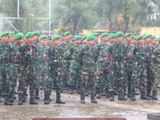 Pemda Nias Barat Sambut Kedatangan 252 Personel Gelombang Kedua Yon TP 903/Baluseda