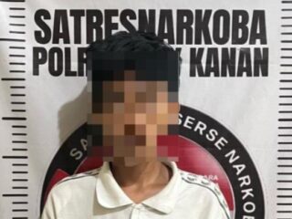 Terlibat Kasus Sabu, Warga Way Kanan di Amankan Polisi