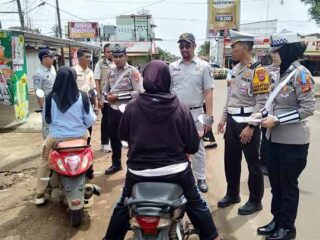 Razia Gabungan Ops Zebra Krakatau 2025, Polres Lampung Timur Perketat Disiplin Lalu Lintas