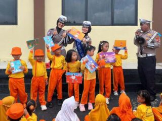 Operasi Zebra Krakatau 2025, Kamsel Satgas Preventif Gelar Polsanak di Polres Way Kanan