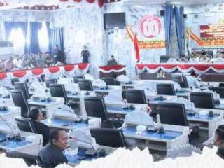 DPRD Lampung Utara Gelar Paripurna Pengesahan Propemperda TA 2026