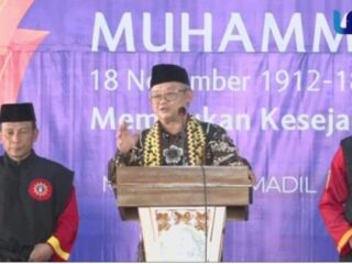 Hadiri Milad Muhammadiyah ke 113, IWO Lampung Beri Dukungan Media